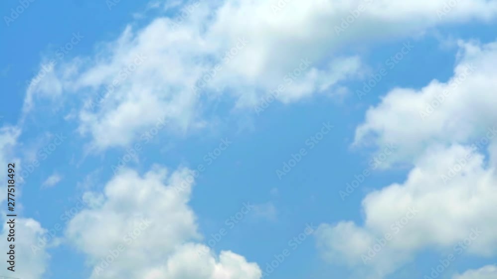 beautiful time lapse blue sky and white clouds in summer beautiful time lapse blue sky and white clouds in summer