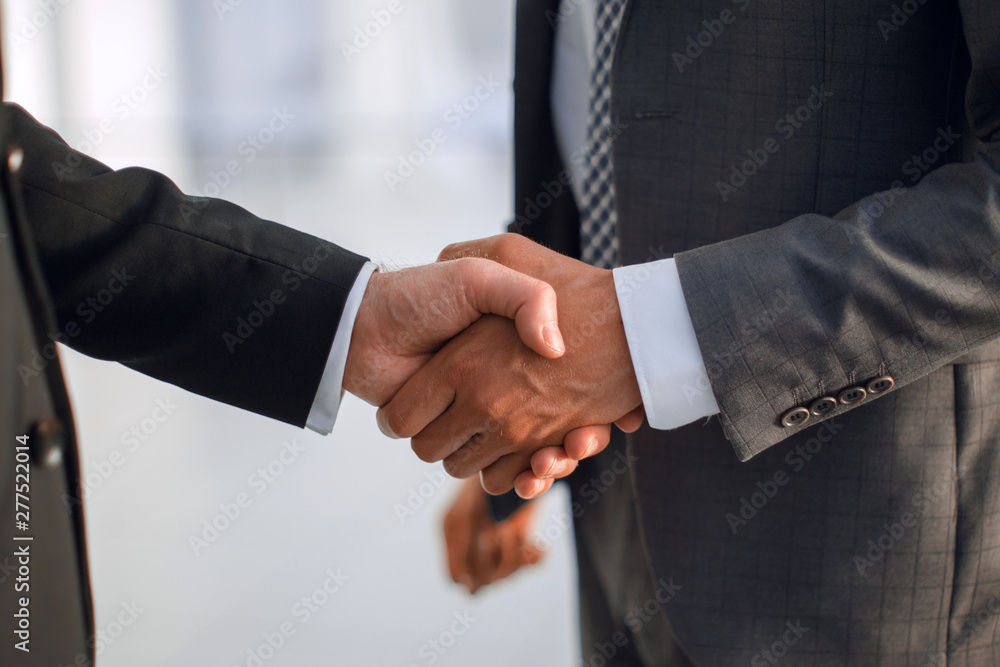 close up. handshake business partners close up. handshake business partners