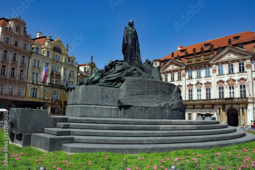 Jan Hus Statue - Prague - Czech Republic