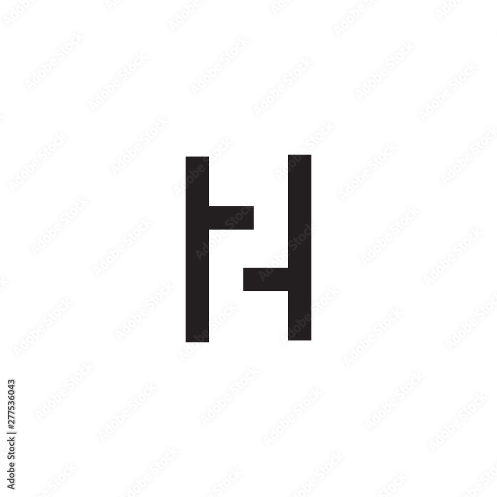 H letter initial logo design vector template H letter initial logo design vector template