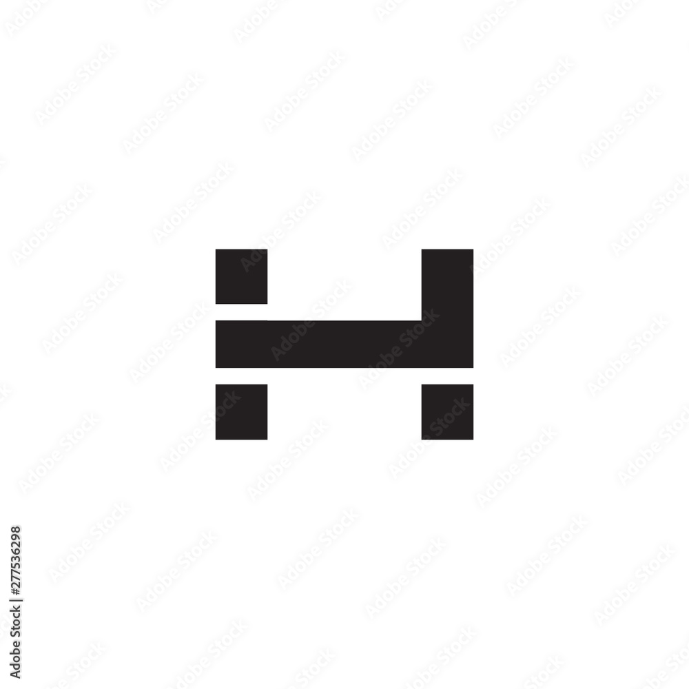 H letter initial logo design vector template H letter initial logo design vector template