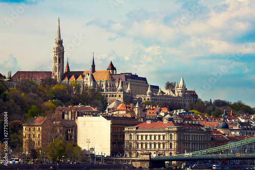 panoramic cityview of Budapest, Hungary