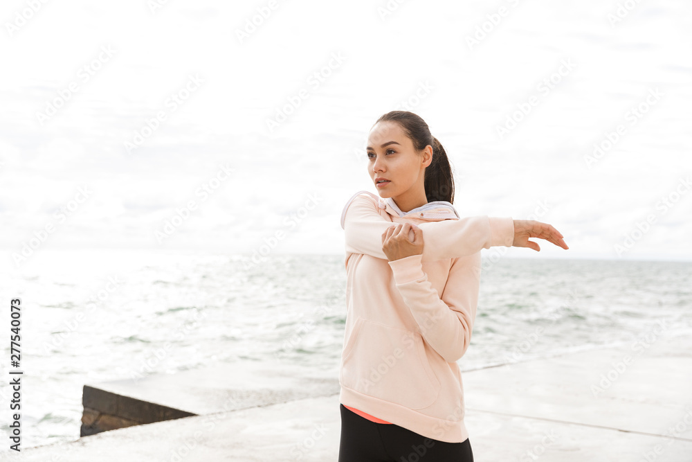 Confident young fitness asian woman exercising Confident young fitness asian woman exercising