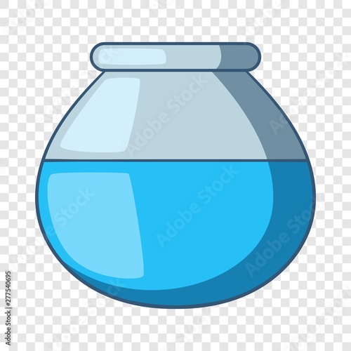 Water pitcher icon. Cartoon illustration of water pitcher vector icon for web design