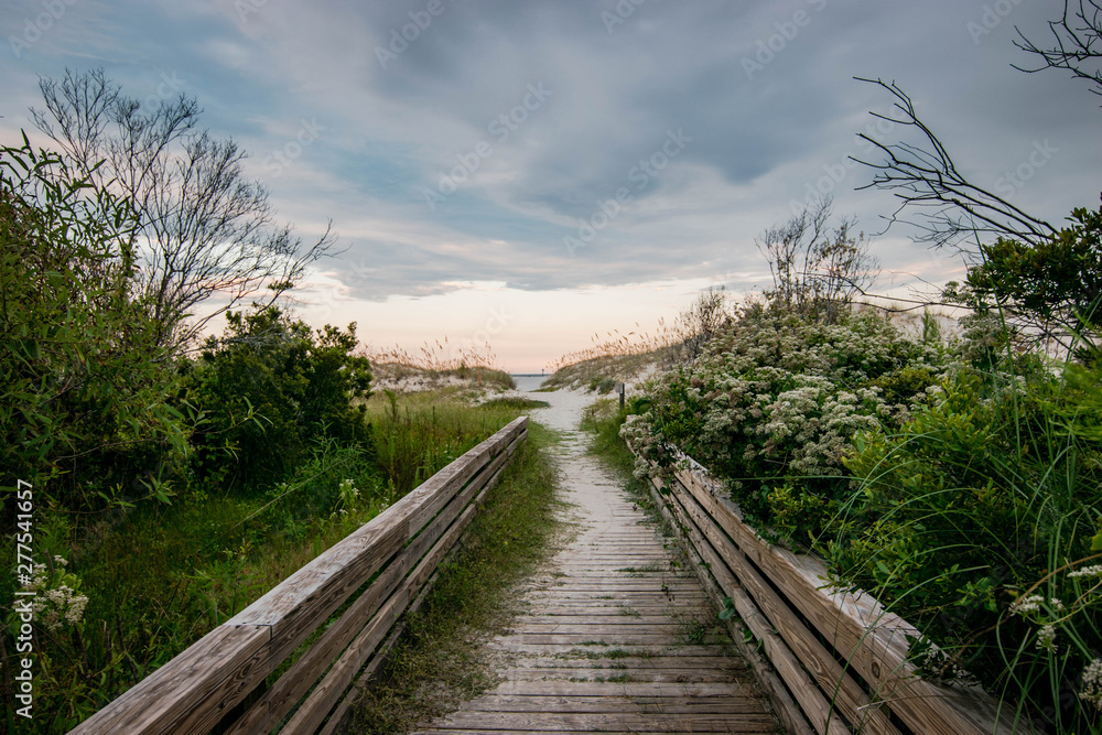 beach path