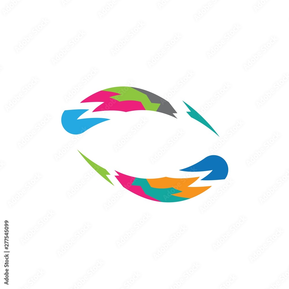 puzzle logo vector icon template puzzle logo vector icon template
