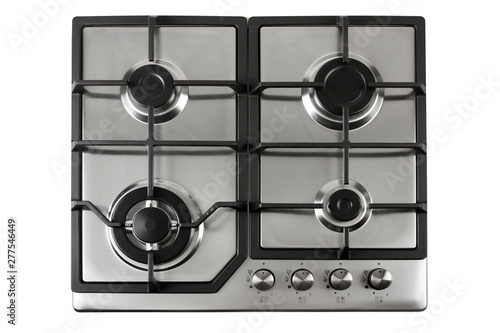 Obraz na płótnie kitchen gas stove isolated on white background