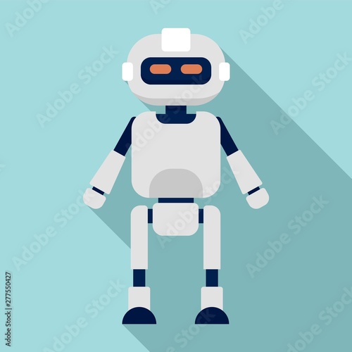 Humanoid icon. Flat illustration of humanoid vector icon for web design