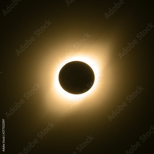 Total Solar Eclipse over La Serena, Chile, July 2019