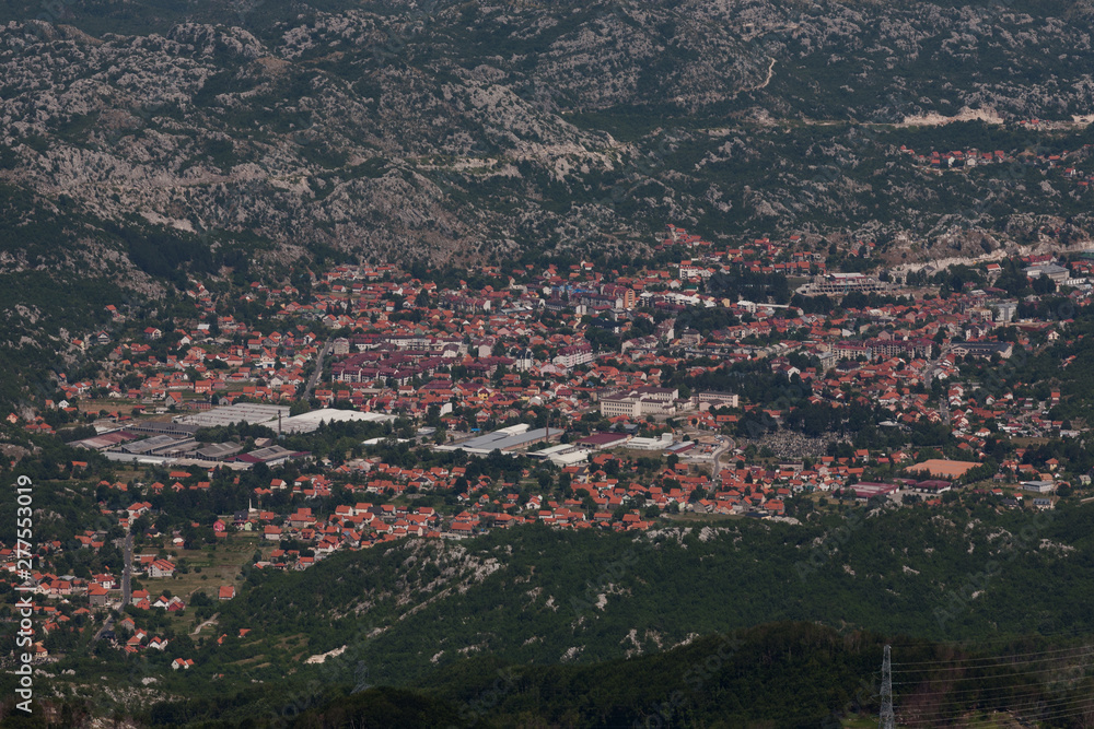 View on Cetinje. Montenegro