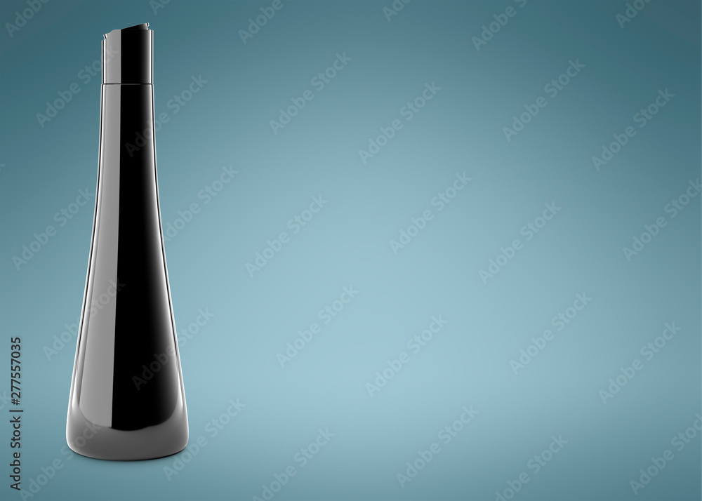 3d image bottle shampoo. 3d plastic capacity render. 3d image bottle shampoo. 3d plastic capacity render.
