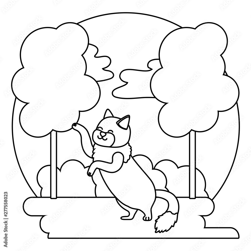 Cat cartoon design vector illustrator Cat cartoon design vector illustrator