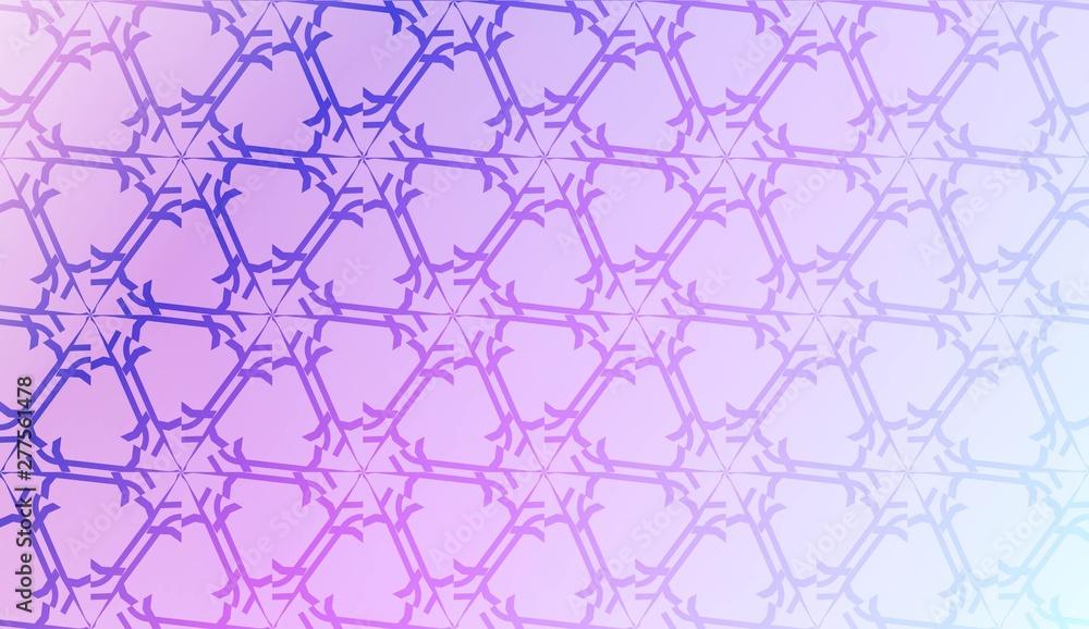 Fototapeta premium Art deco geometric pattern with Abstract Blurred Gradient Background. For Screen Cell Phone. Vector Illustration.