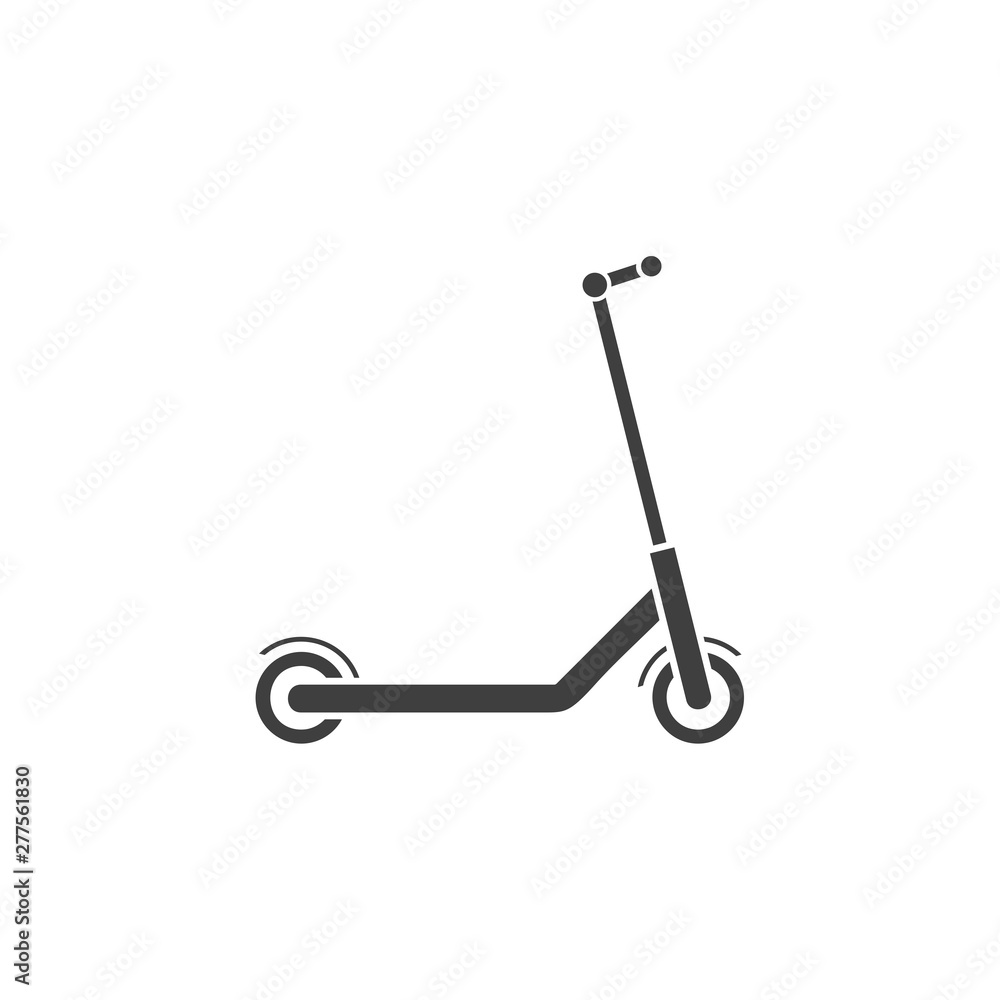 scooter icon template black color editable. Microphone symbol vector sign isolated on white background. Simple logo vector illustration for graphic and web design. scooter icon template black color editable. Microphone symbol vector sign isolated on white background. Simple logo vector illustration for graphic and web design.