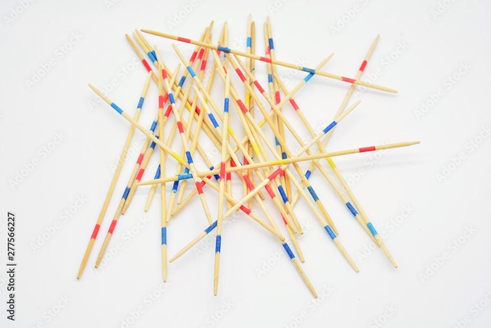 palillos de madera chinos, pintados de colores palillos de madera chinos, pintados de colores