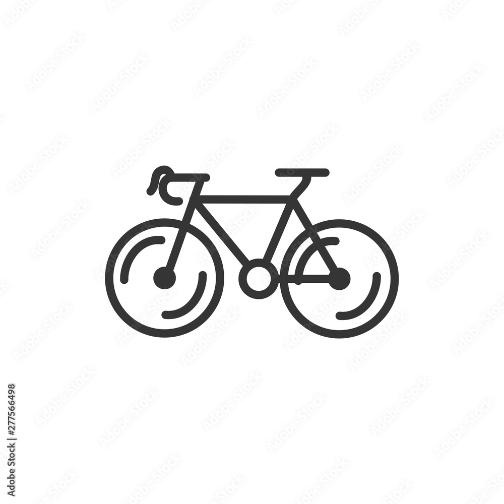 Bicycle icon template black color editable. Bike symbol vector sign isolated on white background. Simple logo vector illustration for graphic and web design. Bicycle icon template black color editable. Bike symbol vector sign isolated on white background. Simple logo vector illustration for graphic and web design.