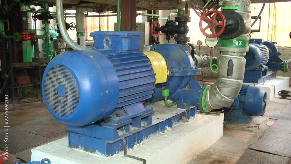 Modern boiler room equipment- high power boiler burner. Boiler room. Water heating. Power supply. Water supply. Modern boiler room equipment- high power boiler burner. Boiler room. Water heating. Power supply. Water supply.