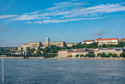 right bank of danaya river in Budapest, Hungary