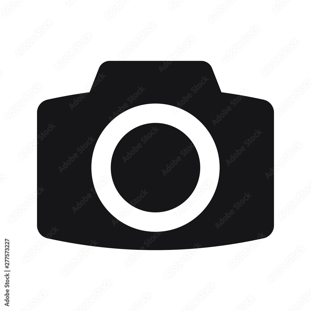 Photo camera vector icon Photo camera vector icon
