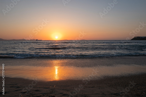 Sonnenuntergang auf griechischer Insel NAXOS © scaleworker