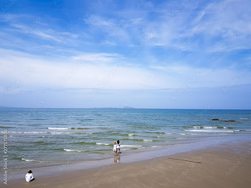 man walking on the beach man walking on the beach