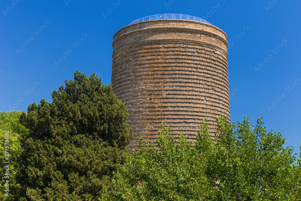 Old tower Gyz Galasy in Baku