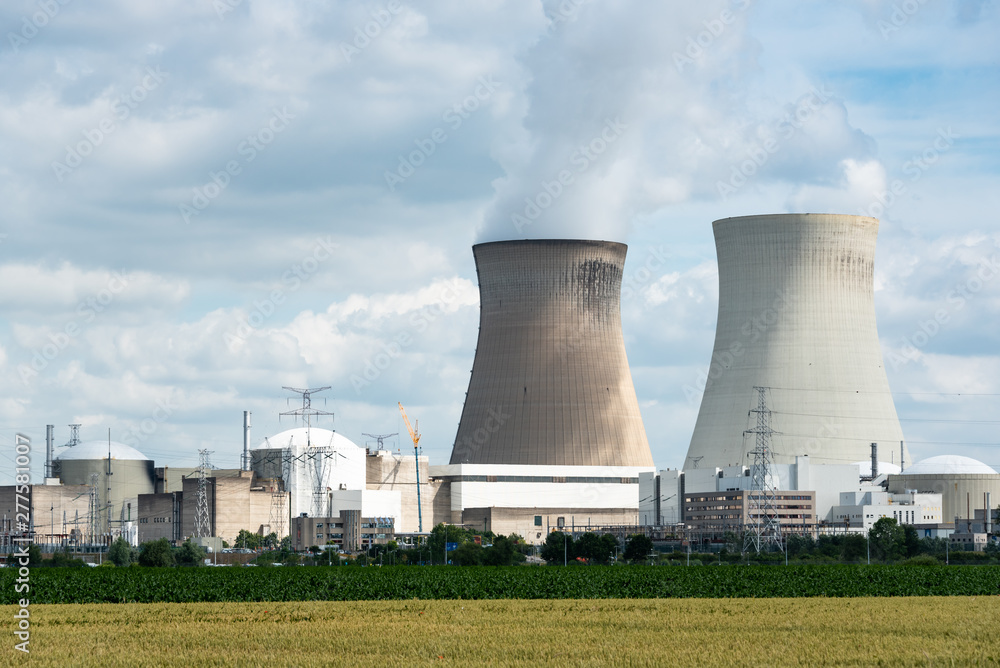 A large nuclear power plant in Belgium. 