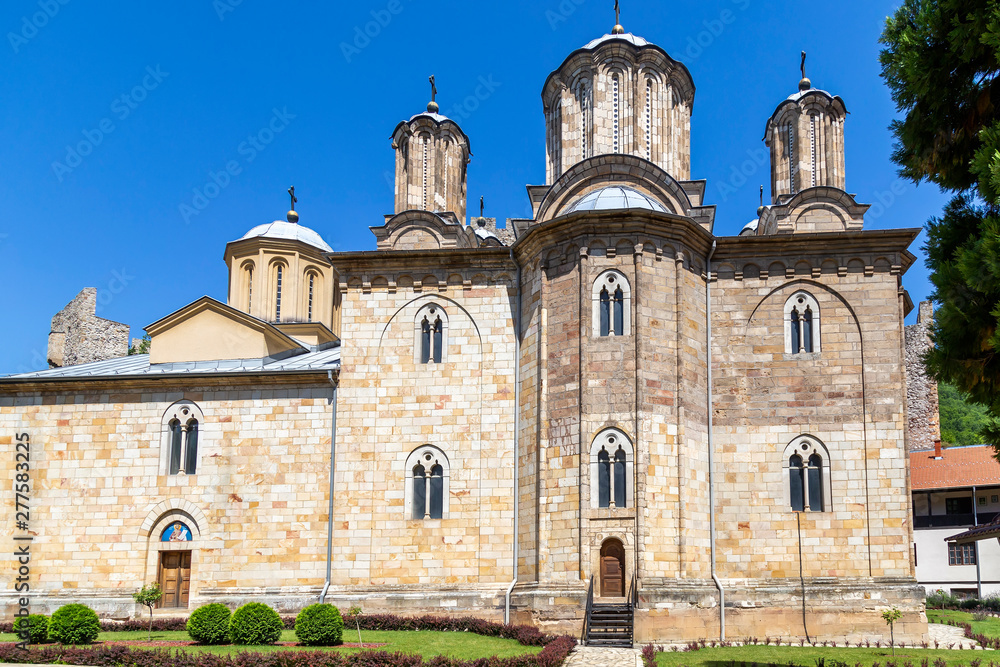 Medieval orthodox monastery Manasija 2
