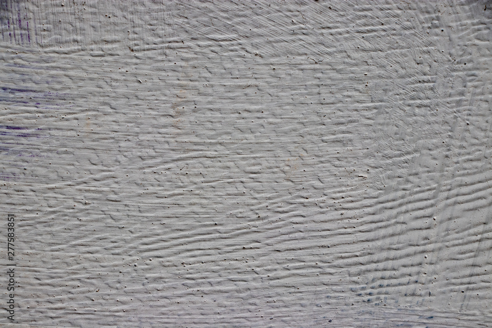 Fototapeta premium waves scraped into cement texture