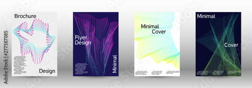 Cover design template set 