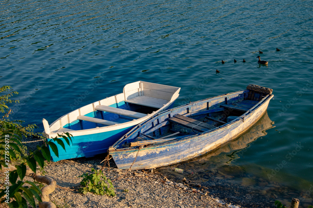 old fishing boat