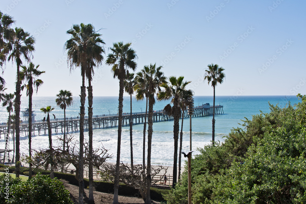 San Clemente Pier in California. It was built in 1928 with a length of about 395 meters.