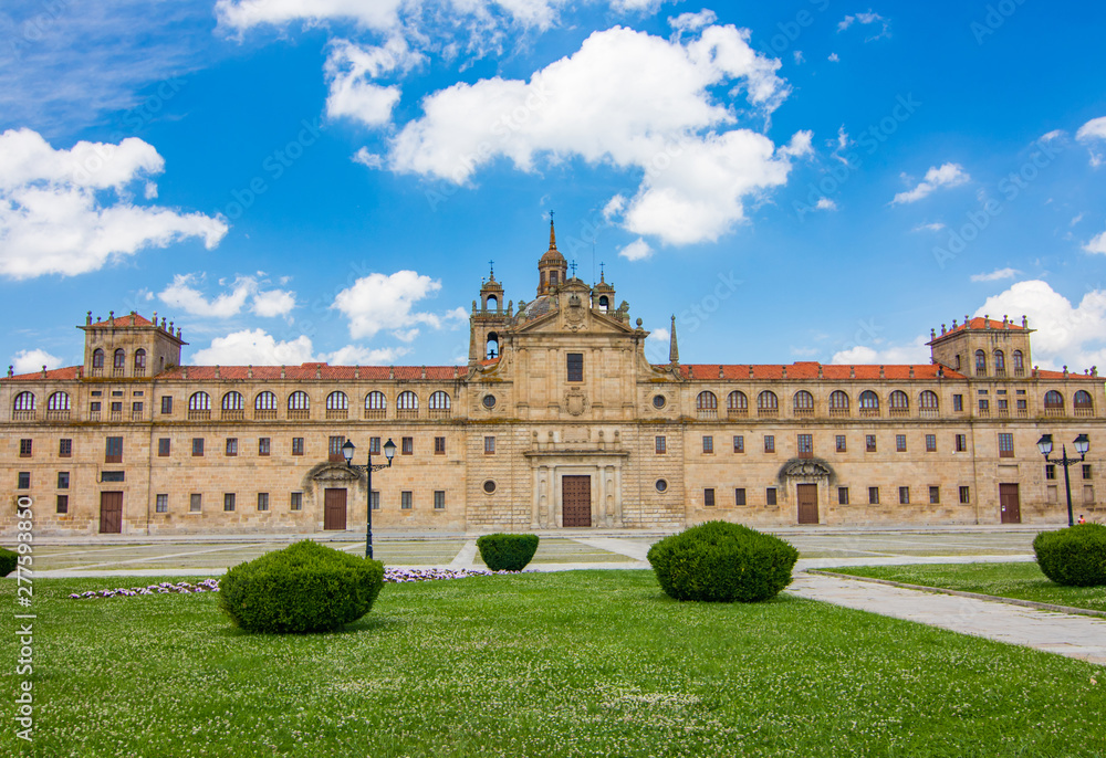 school our lady of the old, monforte de lemos, lugo, galicia, Spain school our lady of the old, monforte de lemos, lugo, galicia, Spain