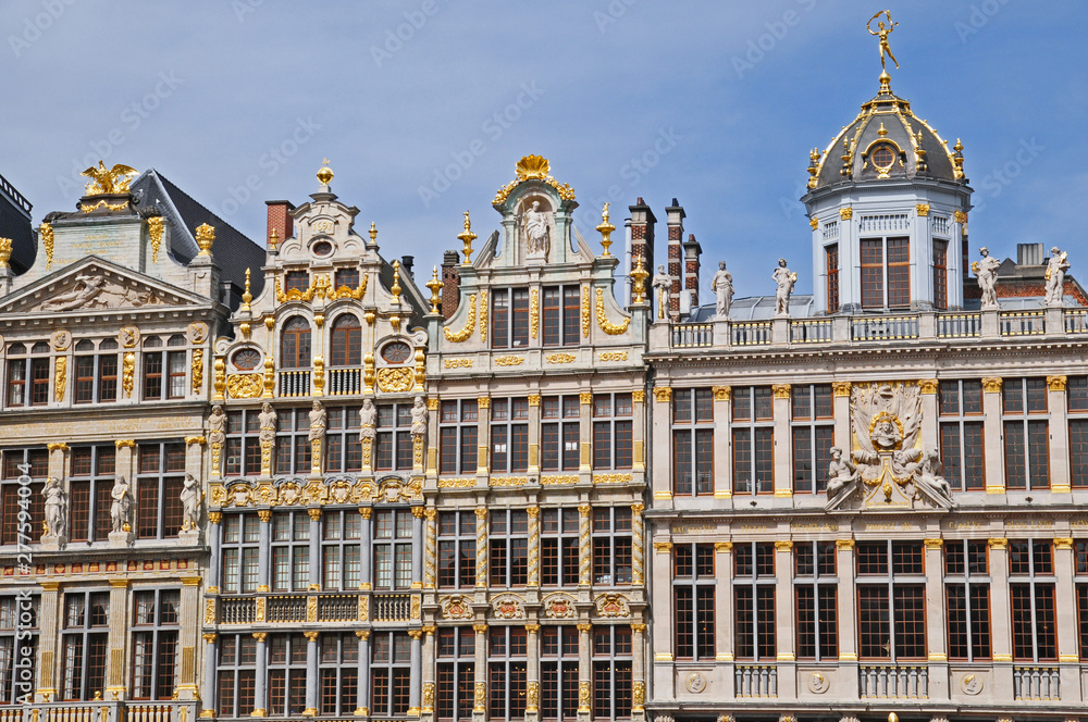 Bruxelles, i palazzi della Grand Place - Belgio