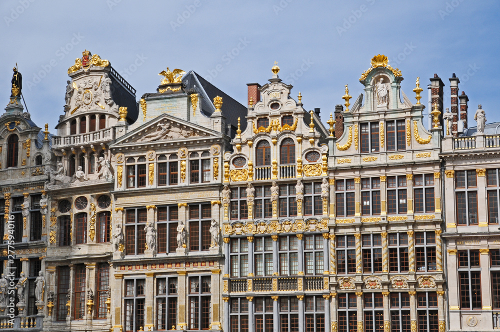 Bruxelles, i palazzi della Grand Place - Belgio