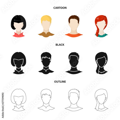 Vector design of professional and photo symbol. Collection of professional and profile stock symbol for web.