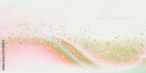 Pastel colors fairy dust background