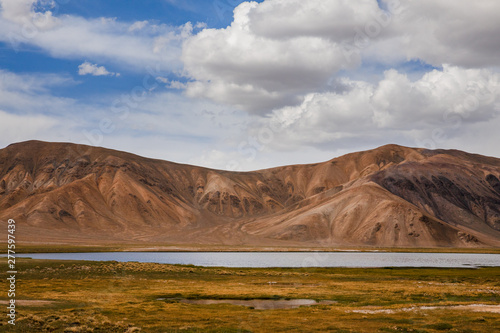 Beautiful rock formations in the Pamir (Tajikistan)