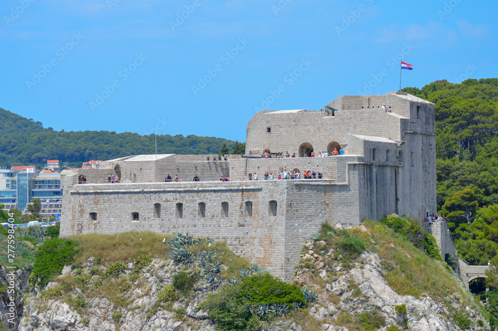 Fort Lovrijenac or St. Lawrence Fortress, often called 