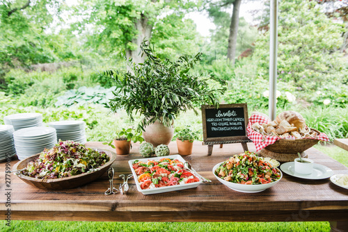 Summer Italian buffet