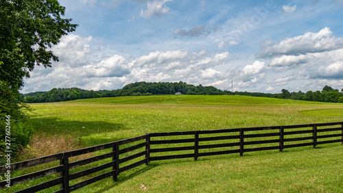 Fototapeta Naklejka Na Ścianę i Meble -  Farm at Leipers Fork in Tennessee - travel photography