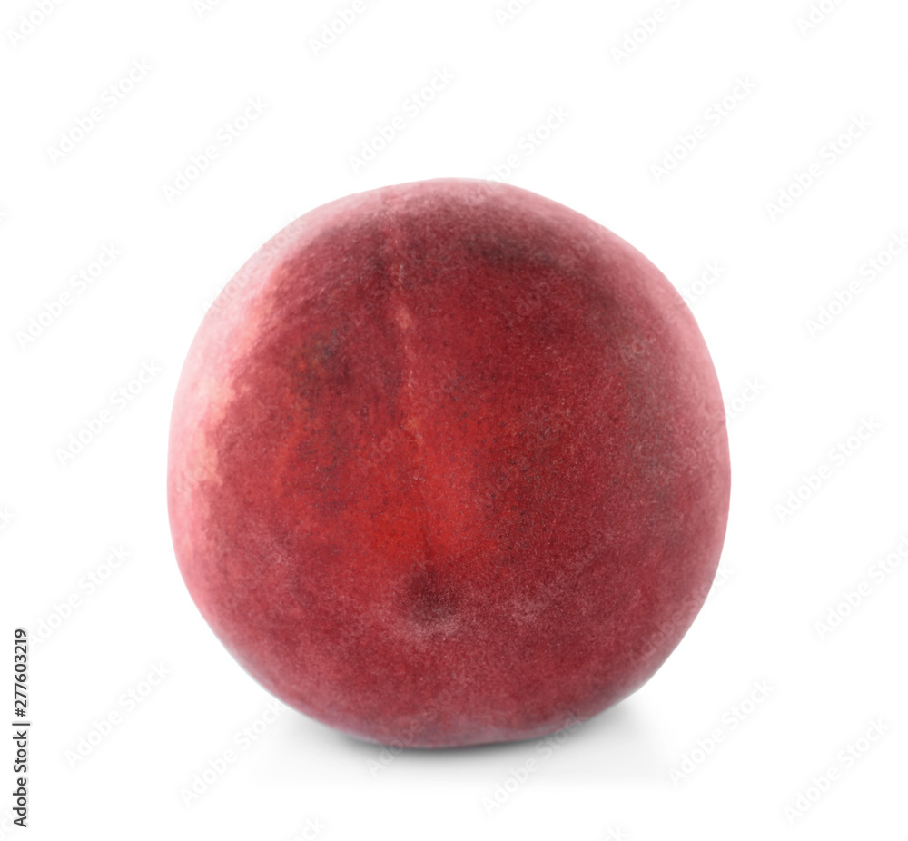 Delicious ripe sweet peach isolated on white Delicious ripe sweet peach isolated on white