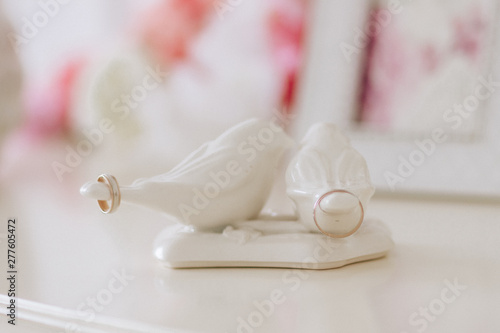 wedding decoration with wedding rings