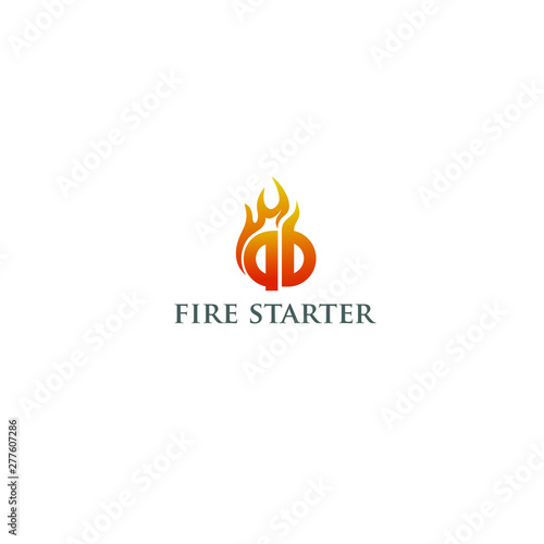 best original logo designs inspiration and concept for fire starter  by sbnotion