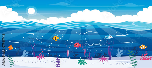 Vector Illustration Of Summer Holiday