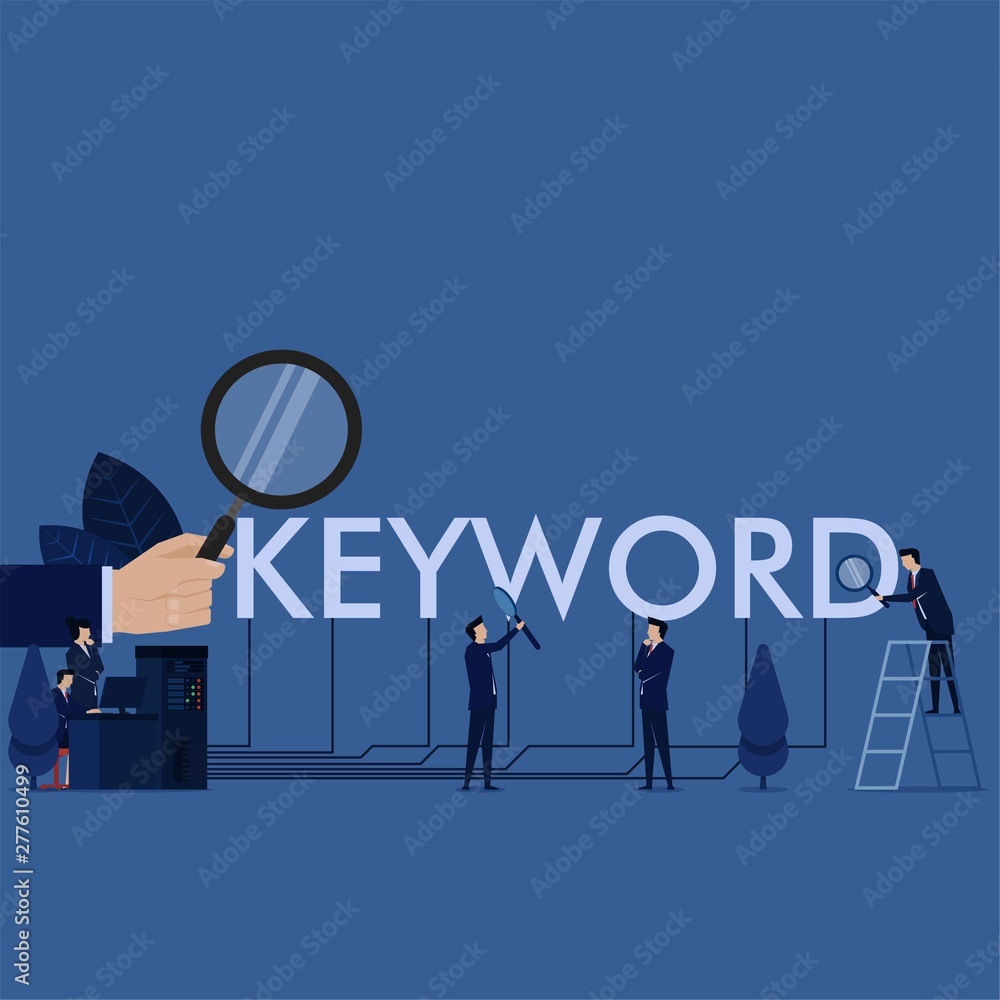 Business team search keyword on desk connect to keyword text metaphor of search best keyword. Business team search keyword on desk connect to keyword text metaphor of search best keyword.