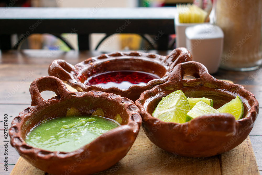 Cazuelas mexicanas de discount barro