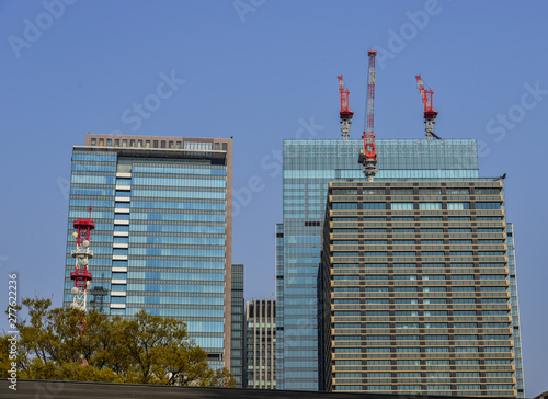 Cityscape of Tokyo, Japan photo