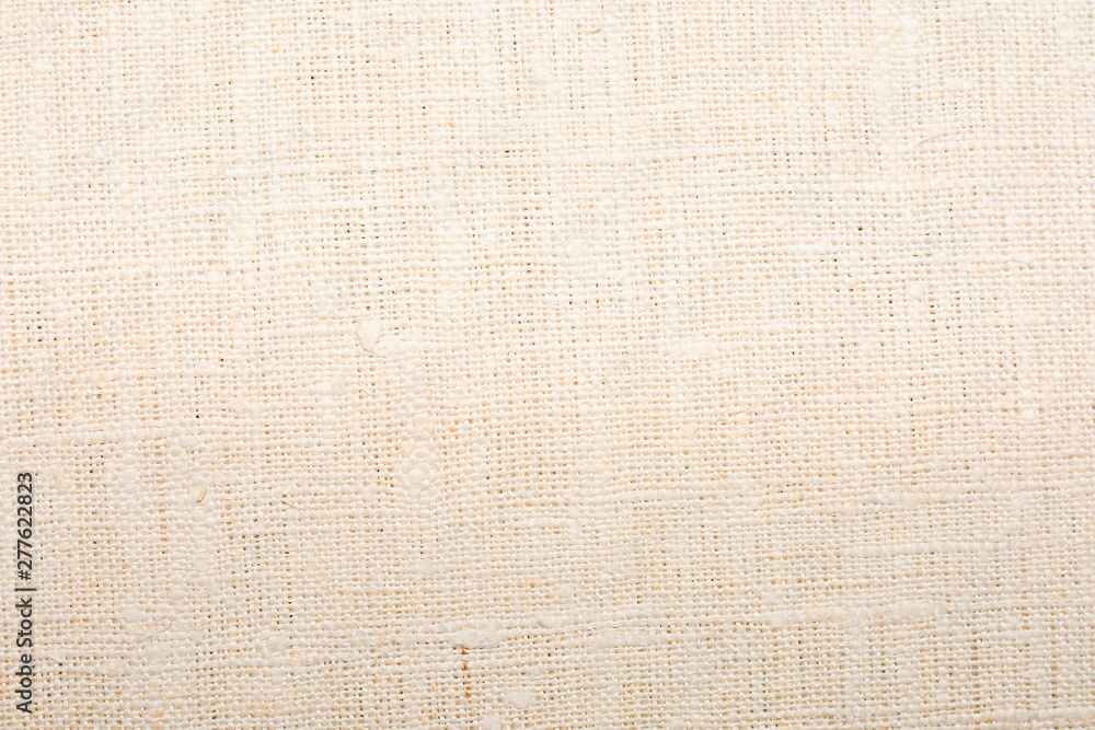 Fototapeta premium Texture of natural linen fabric 