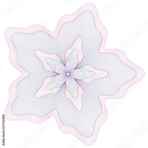 Watermark guilloche security design background diploma, certificate,